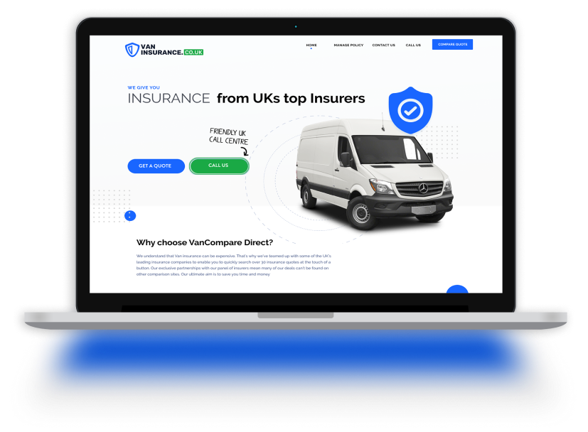 vaninsurance.co.uk screen
